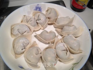 荠菜馄饨--春天的印证的做法步骤：7