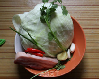 手撕包菜的做法步骤：1