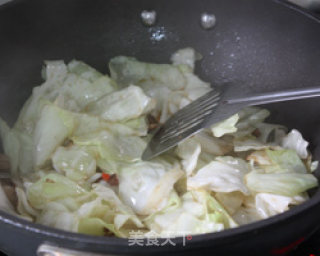 手撕包菜的做法步骤：4
