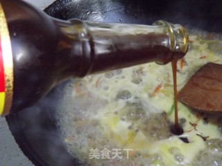 杏鲍菇肉丝面的做法步骤：8