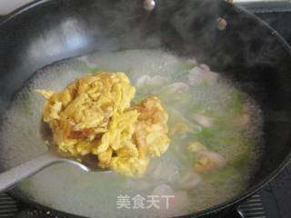 蘑菇片莴笋蛋汤的做法步骤：8