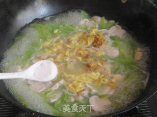 蘑菇片莴笋蛋汤的做法步骤：9