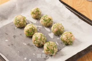 香烤鸡肉小丸子的做法步骤：7