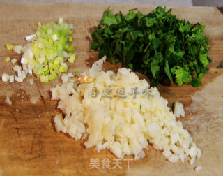 虾仁马蹄煎蛋的做法步骤：7