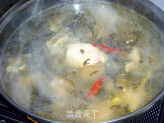 【自己动手做火锅】酸菜鱼火锅的做法步骤：16