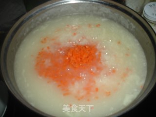 陈饭巧利用——胡萝卜香菇鸡味粥的做法步骤：5