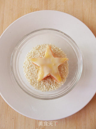 仿肯德基缤纷小食【黄金海皇星】的做法步骤：11