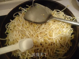 醋溜绿豆芽的做法步骤：5