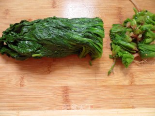 千张菠菜卷的做法步骤：6
