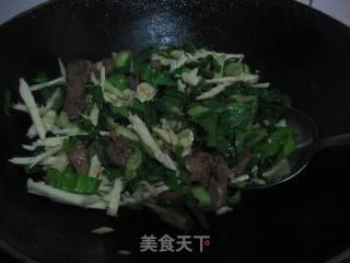 冬笋炒鸡肝的做法步骤：5