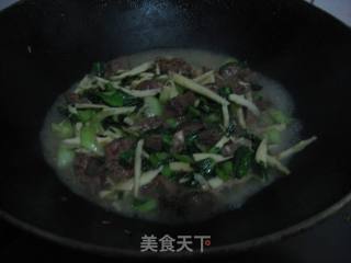 冬笋炒鸡肝的做法步骤：7
