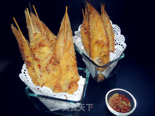油炸鳎鰢羔的做法步骤：5