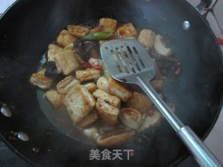 干锅豆腐的做法步骤：9