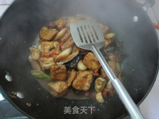 干锅豆腐的做法步骤：10