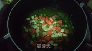 香菜鸡饭的做法步骤：6