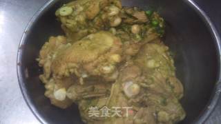 香菜鸡饭的做法步骤：7