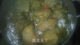 香菜鸡饭的做法步骤：9