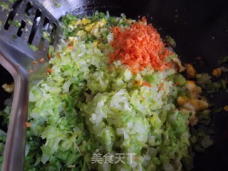 卷心菜鸡蛋包的做法步骤：6