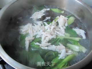 三鲜粉丝汤的做法步骤：8