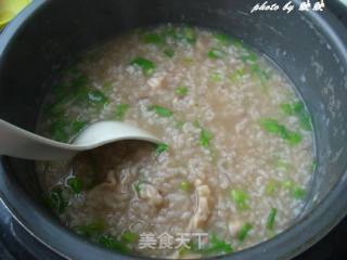 鲜鱿粥的做法步骤：6