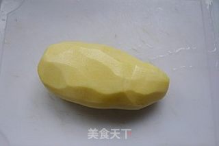 香菜炒土豆条的做法步骤：2