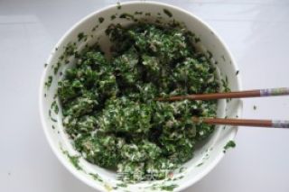 荠菜春卷的做法步骤：6