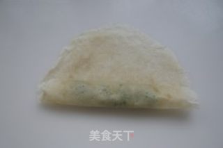 荠菜春卷的做法步骤：8