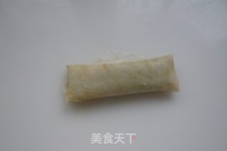 荠菜春卷的做法步骤：10