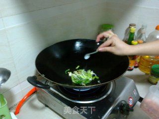 豆角干炒腊肠的做法步骤：4