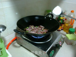 豆角干炒腊肠的做法步骤：5