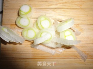 木须柿子盖饭的做法步骤：2