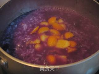 橘香紫薯粥的做法步骤：4