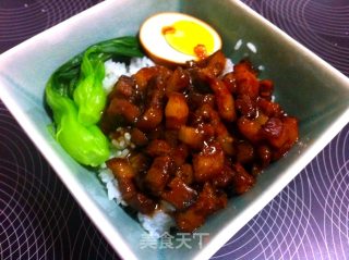卤肉饭的做法步骤：4