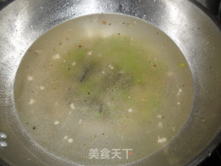 毛豆疙瘩汤的做法步骤：5