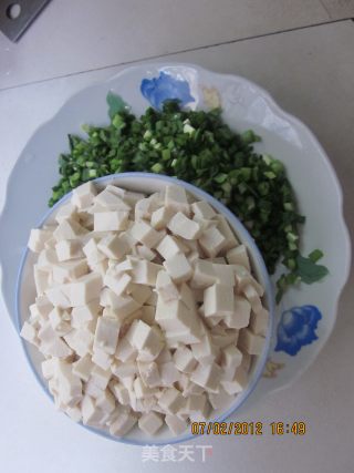 小鸡扒豆腐的做法步骤：2