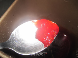 超简单的面包机版草莓酱的做法步骤：4