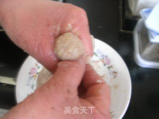 清汆丸子的做法步骤：7