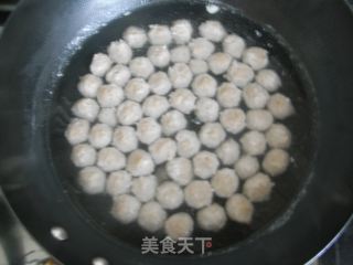 清汆丸子的做法步骤：9
