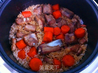 排骨糯米饭的做法步骤：9
