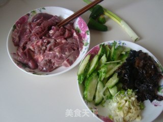 爆腰花的做法步骤：2