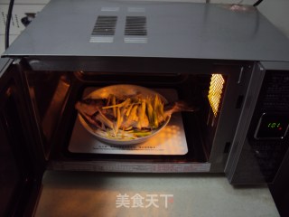 微波炉清蒸葱花豆鼓鱼的做法步骤：4