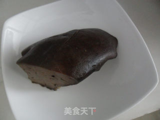 凉拌猪肝的做法步骤：1