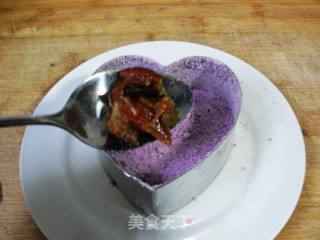 紫薯松糕的做法步骤：9