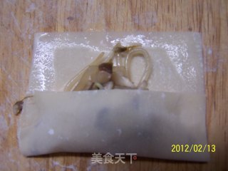 懒人做饭之--简易素春卷的做法步骤：10