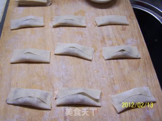 懒人做饭之--简易素春卷的做法步骤：12
