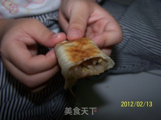 懒人做饭之--简易素春卷的做法步骤：15