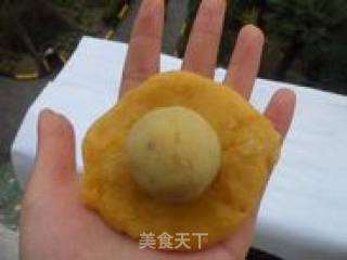 当南瓜遇上红薯-----南瓜糯米糍的做法步骤：10