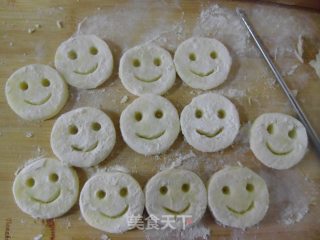 笑脸土豆饼的做法步骤：11