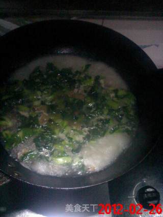 青菜面疙瘩的做法步骤：5