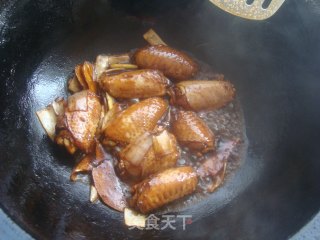 酒焖鸡翅的做法步骤：3
